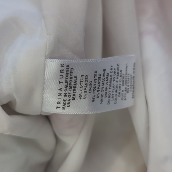 Trina Turk Floral Pom-pom Fringe Shift Dress - Picture 10 of 13